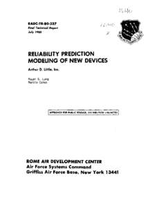 RADC-TR[removed]Final Technical Report July 1980 ;