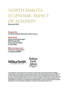 North Dakota Economic Impact of aviation December[removed]Prepared for: