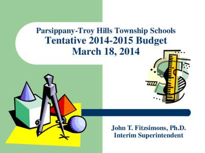 Parsippany-Troy Hills Township Schools  Tentative[removed]Budget