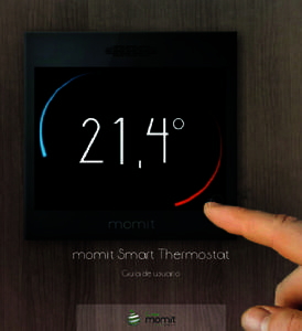 momit Smart Thermostat Guía de usuario 1  Índice