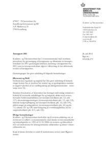 Til bestyrelsen for Svendborg Gymnasium og HF A.P. MøllersvejSvendborg  Årsrapport 2011