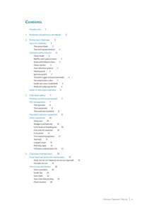 Contents Introduction    1 1.	 National competency standards    2 2.	 Know your chainsaw    3 Parts of a chainsaw    3