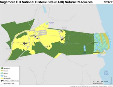 Sagamore Hill National Historic Site (SAHI) Natural Resources  DRAFT Woodpile Pond