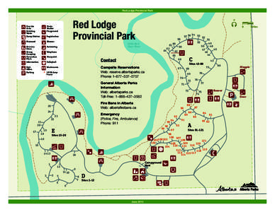 Red Lodge Provincial Park / Red Deer River / Alberta / Geography of Canada / Geography of Alberta / Red Deer County /  Alberta