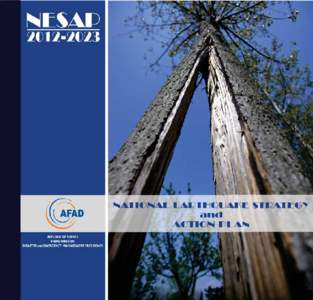 NATIONAL EARTHQUAKE STRATEGY AND ACTION PLAN  PRIME MINISTRY
