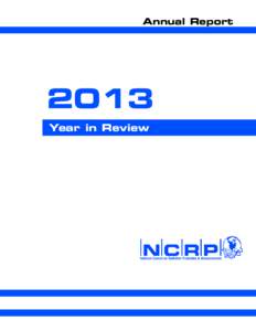Annual Report[removed]Year in Review  Annual Report