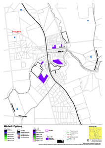 Mitchell - Pyalong Broadhectare Mitchell index map  Major Infill