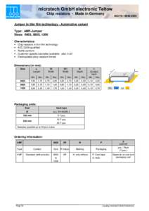 Catalog microtech GmbH electronic