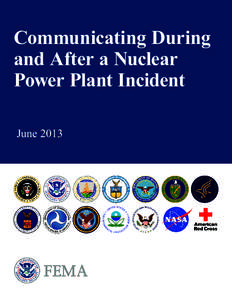 Communicating During and After a Nuclear Power Plant Incident June 2013  FOREWORD