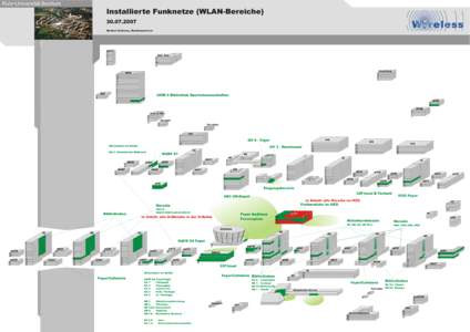 Ruhr-Universität Bochum  Installierte Funknetze (WLAN-BereicheNorbert Schwarz, Rechenzentrum