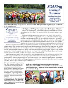 SOARing through Summer Outdoor Education Supplement to