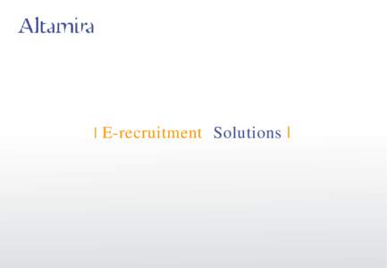 I E-recruitment Solutions I  A selection of our Clients 2