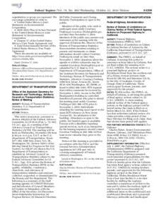 Federal Register / Vol. 79, No[removed]Wednesday, October 22, [removed]Notices organization or group you represent. We encourage submitters to refer to: • United States-Morocco Joint Statement on Environmental Cooperation