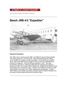 U.S. Coast Guard Aviation History  Beech JRB-4/5 