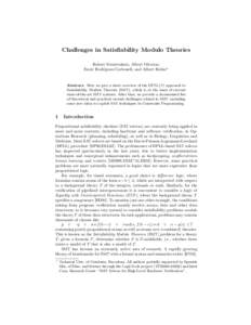 Theoretical computer science / Mathematical logic / Mathematics / Formal methods / Logic in computer science / Automated theorem proving / Constraint programming / Electronic design automation / Conflict-driven clause learning / Satisfiability modulo theories / Boolean satisfiability problem / Unit propagation