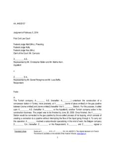 4A_446[removed]Judgment of February 5, 2014 First Civil Law Court Federal Judge Klett (Mrs.), Presiding Federal Judge Kolly