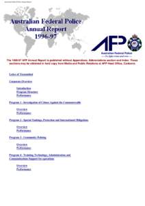 Australian Federal Police Annual Report