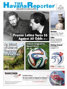 Fidel Castro y Jorge Ricardo Masetti en Prensa Latina, La Habana, Cuba
