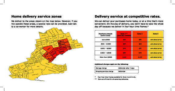 Home delivery & Shopping service brochure_Etobicoke_March/12.indd