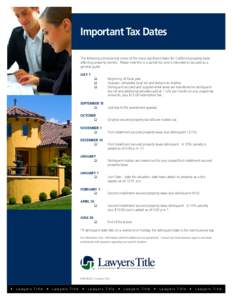 Real property law / Business law / Lien / State taxation in the United States / Internal Revenue Service / Private law / Tax deed sale / Teeter Plan / Law / Legal terms / Property law