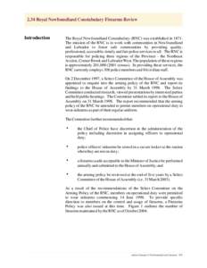 Canadian law / Canada / Gun politics in the United States / Government / Law / Royal Canadian Mounted Police / Royal Newfoundland Constabulary / Firearm