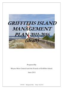 GRIFFITHS ISLAND MANAGEMENT PLAN[removed]