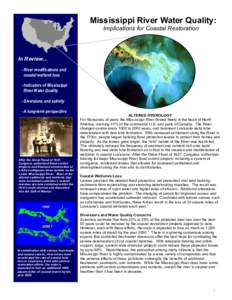 Earth / Water pollution / Coastal geography / Aquatic ecology / Estuary / Wetland / Salt marsh / Mississippi River / Fish kill / Water / Fisheries / Physical geography