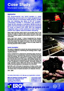 Case Study Municipal composting Technology for a sustainable future