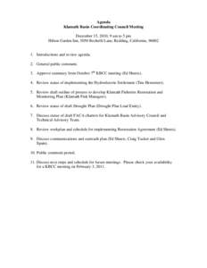 Microsoft Word - Agenda for December[removed]KBCC meeting Draft[removed]docx