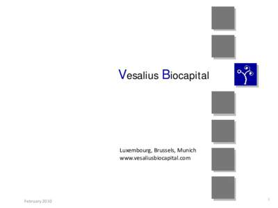 Vesalius Biocapital I SICAR