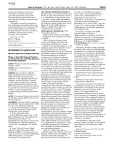 Federal Register / Vol. 80, NoFriday, May 29, Notices environmental impact statement. Therefore, comments should be provided prior to the close of the comment period and should clearly articulate the revie