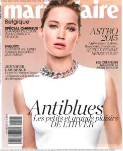 Marie Claire - Belgium  , Periodicity : Monthly