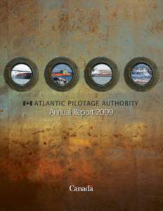 ATLANTIC PILOTAGE AUTHORITY  Annual Report 2009 
