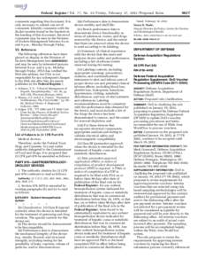 Federal Register / Vol. 77, No[removed]Friday, February 17, [removed]Proposed Rules comments regarding this document. It is only necessary to submit one set of comments. Identify comments with the docket number found in the 