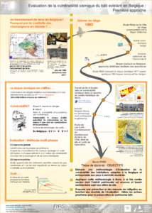 Evaluation de la vulnérabilité sismique du bâti existant en Belgique : Première approche Un tremblement de terre en Belgique? Pourquoi pas la cueillette des champignons en Islande ? …