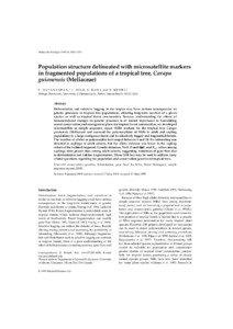 MEC735.fm Page 1585 Tuesday, September 28, 1999 6:06 PM  Molecular Ecology[removed], 1585 –1592