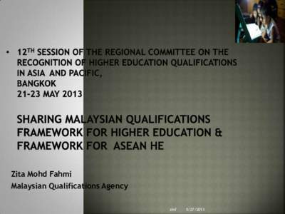 Zita Mohd Fahmi Malaysian Qualifications Agency zmf[removed]