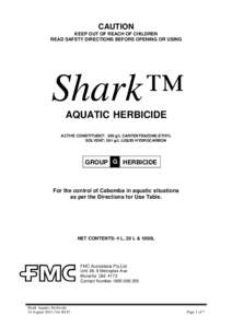 Microsoft Word - Shark label Ver RLP 0811.docx