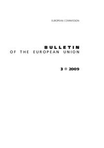 EUROPEAN COMMISSION  BULLETIN OF  THE