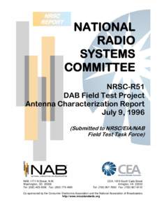 NRSC REPORT NATIONAL RADIO SYSTEMS