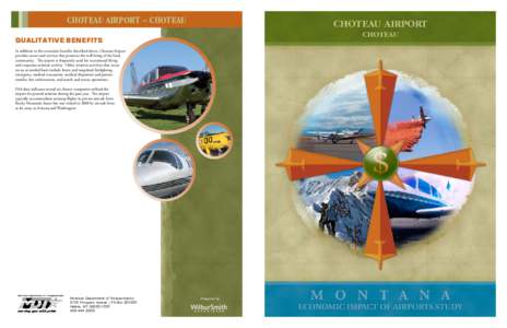 Pittsburgh International Airport / Airport / Choteau /  Montana / Pennsylvania / MIG /  Inc. / Economic impact analysis