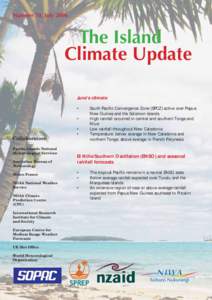 Number 70, July[removed]The Island Climate Update June’s climate •