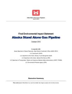 United States Army Corps of Engineers Alaska District Final Environmental Impact Statement  Alaska Stand Alone Gas Pipeline
