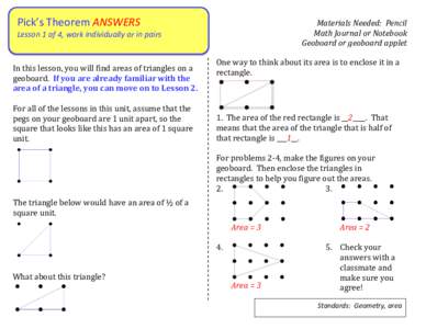 Quadrilaterals / Euclidean plane geometry / Triangles / Rectangle / Square / Area / Regular polygon / Star polygon / Geometry / Euclidean geometry / Polygons