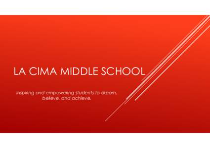 Choose La Cima Middle Schoolx [Read-Only]