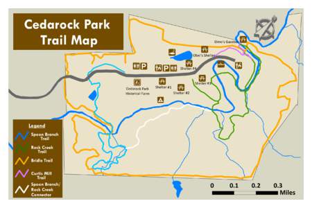 k e e Cedarock Park Trail Map