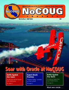 NORTHERN  CA Official Publication of the Northern California Oracle Users Group