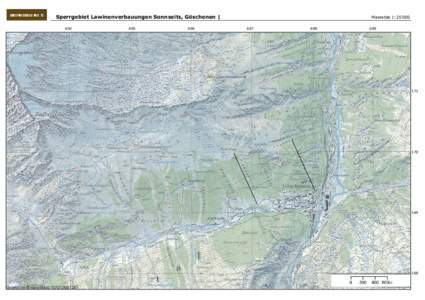 Sperrgebiet Lawinenverbauungen Sonnseits, Göschenen | [removed]