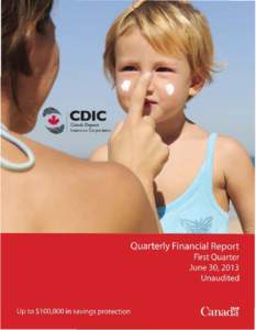CDIC Canada Deposit Insurance Corporation  TABLE OF CONTENTS