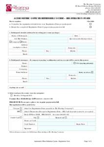 Microsoft Word - Refresher reg form 20 May 2013.docx